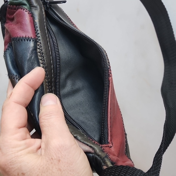 MC Marc Chantal Leather VTG Fanny Pack Multicolor - Picture 6 of 11